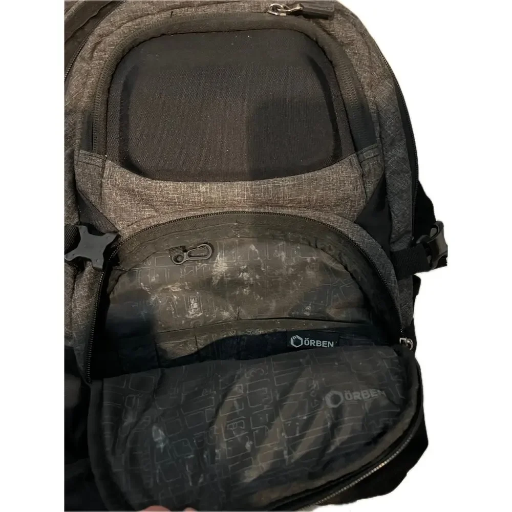 Orben Treasure Backpack Gray Black